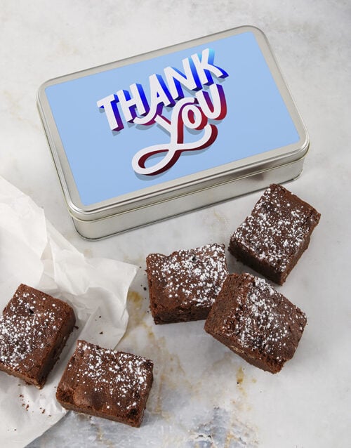 Brownie Tin Of Thanks
