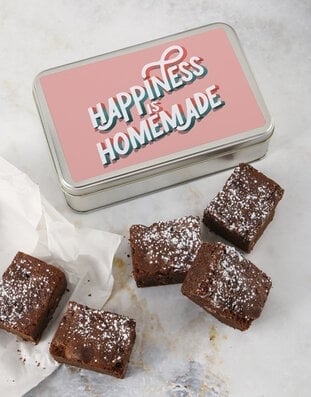 Happiness Is Homemade Brownie Tin
