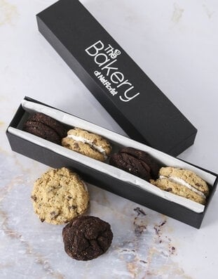 Chocolate Mix Cookie Sandwiches (4)