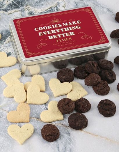Personalised Cookies Make Everything Better Tin