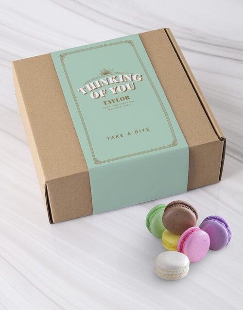 Personalised On My Mind Macaroon Box (12)