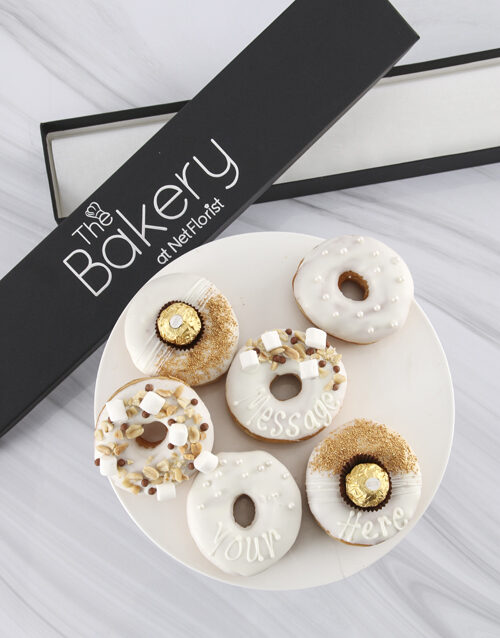 Personalised Luxury Doughnut Box (6 Giftbox)