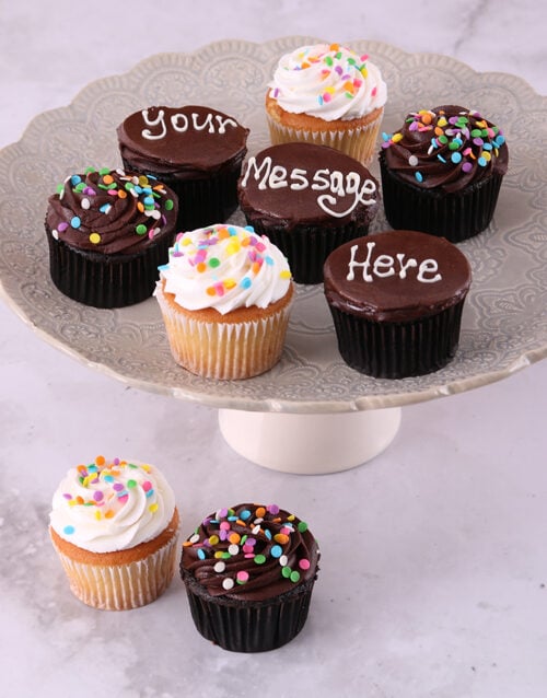 Colourful Confetti Cupcakes (12)
