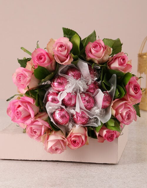 Precious In Pink Edible Arrangement (Standard)