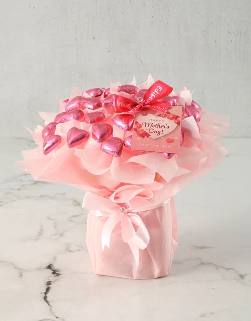Deliciously Pink Edible Arrangement