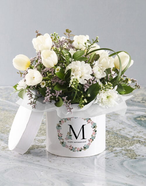 Timeless Tulip Hatbox