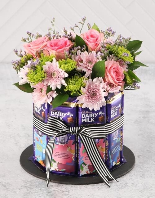 Choc Full Of Flowers