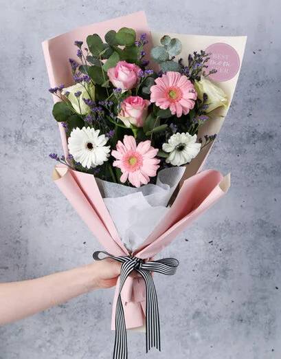 Best Mom Ever Mixed Flower Bouquet