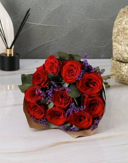 Heartfelt Red Rose Bouquet (Standard)