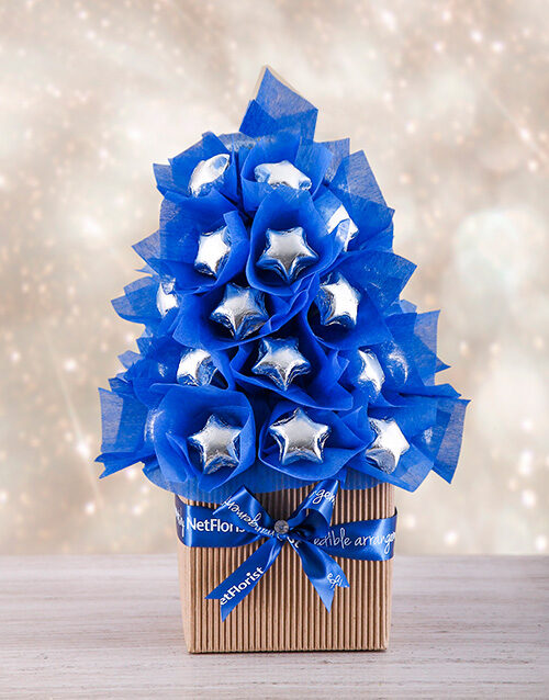 Blue And Silver Edible Tree