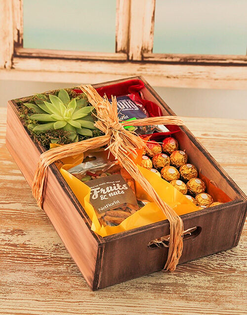 Nutty Plant Gift Crate (Standard)
