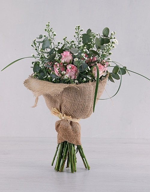 Pink Rose Admiration (12 Roses)