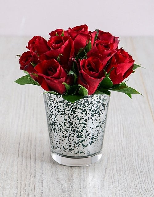 Red Rose Beauty (10 Roses)
