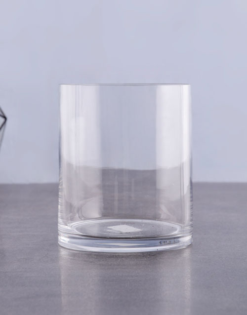 Perfect Poinsettia in Glass Vase