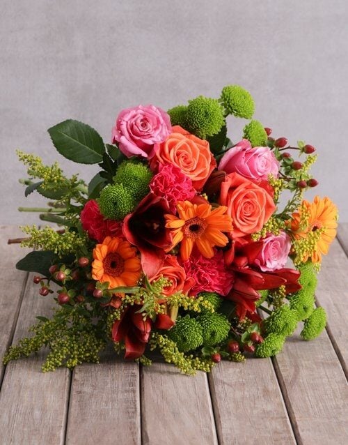 Mixed Colour Floral Delights (Small)