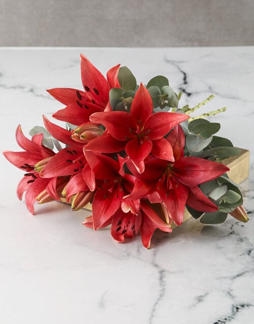 Bright And Beautiful Lily Bouquet (Small)