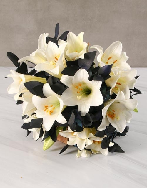 Beautiful St Joseph Lilies Bouquet (SMALL)