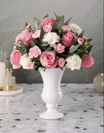 Pretty Pink And White Blooms