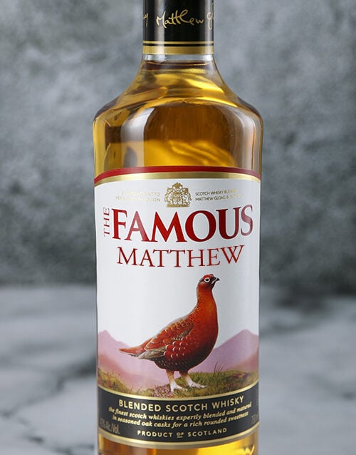 Personalised Famous Grouse Bottle (Standard)