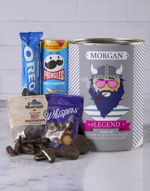 Personalised Legend Bro Bucket (Non Alcoholic)