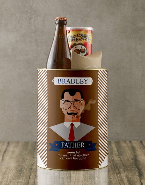 Personalised Father Bro Bucket (Standard)