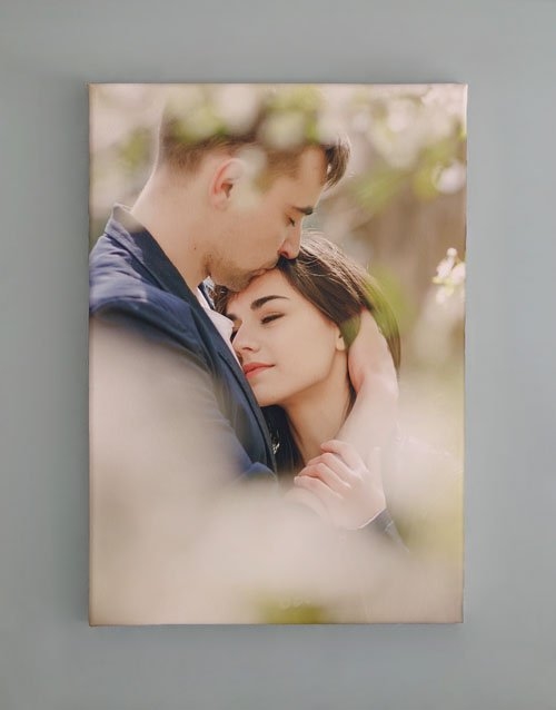Personalised Large Canvas Set Of Two