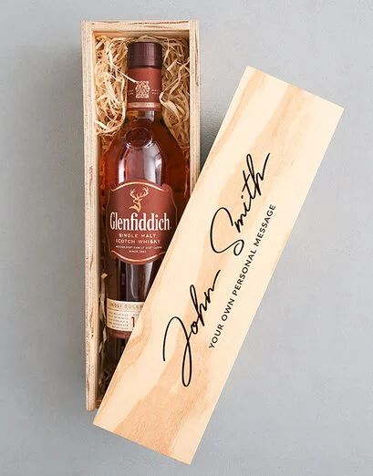 Personalised Glenfiddich Signature Crate (12 Year)