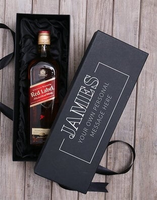 Personalised Johnnie Walker Vintage Giftbox (RED)