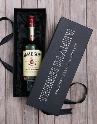 Personalised Jameson Irish Whiskey Wine Giftbox (STANDARD)