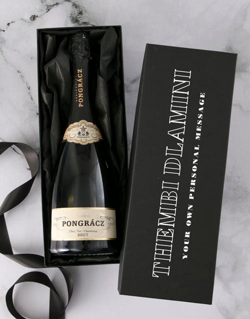 Personalised Pongracz Cap Classique Giftbox