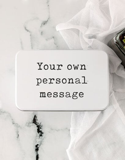 Personalised Vintage Rooibos Tin