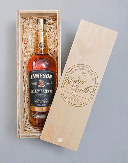 Personalised Vintage Jameson Crate