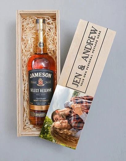 Personalised Photo Jameson Crate