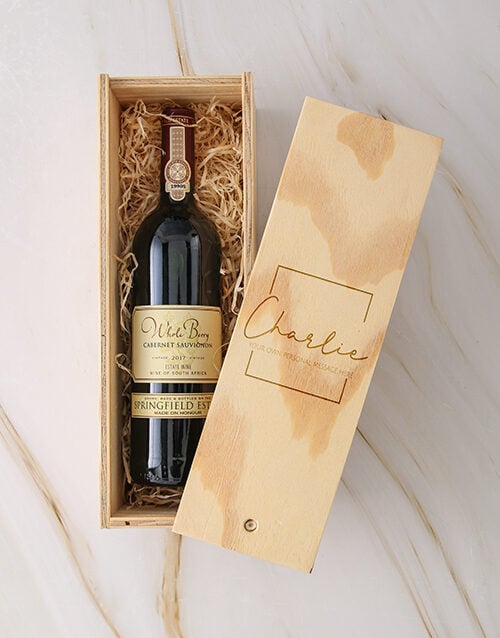 Personalised Classic Springfield Crate (Sauv Blanc)