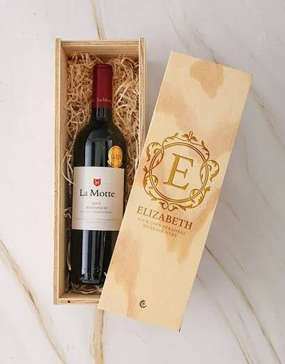 Personalised Monogram Wreath La Motte Crate (Millenium)