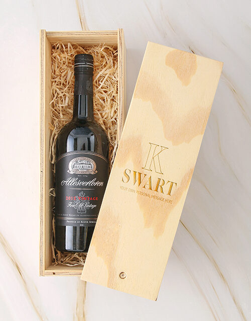 Personalised Allesverloren Tinta Crate (Tinta)