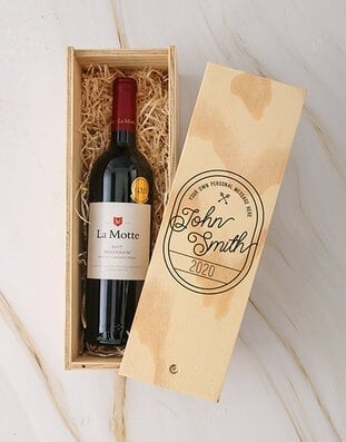 Personalised Vintage La Motte Crate (Millenium)