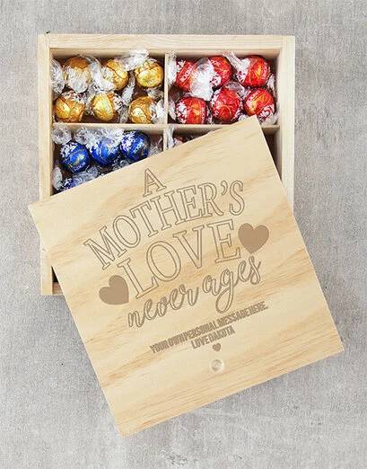 Personalised Mothers Love Lindt Crate