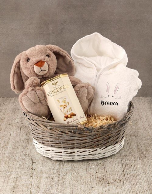 Personalised Bunny Baby Gown (Standard)