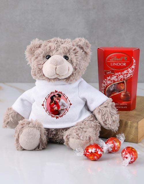 Personalised Teddy Retreat Gift Bucket