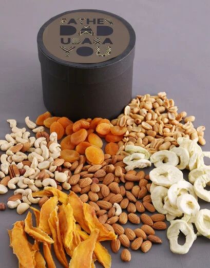 Personalised Fathers Day Fruit And Nut Hat Box