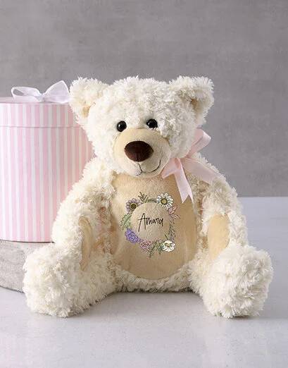 Personalised Teddy Hat Box Surprise