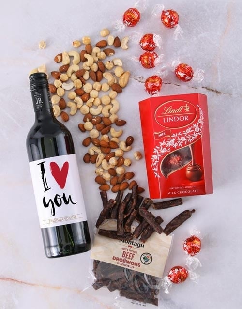 Personalised Gourmet Love Hamper (Standard)