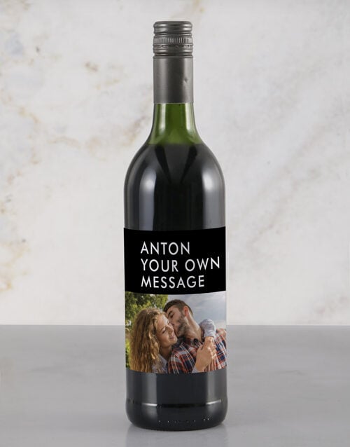 Personalised Stylish Photo Rietvallei Wine (STANDARD)