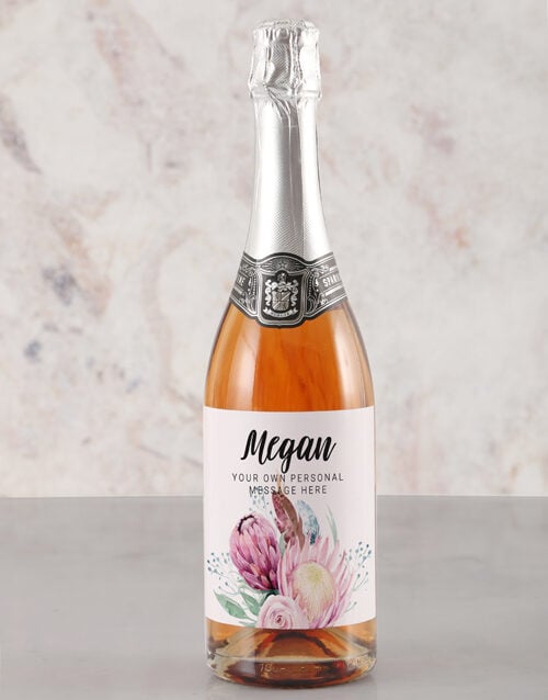Personalised Protea Rietvallei Wine (STANDARD)