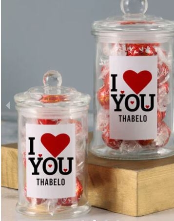 Personalised Love You Lindt Jar (STANDARD)