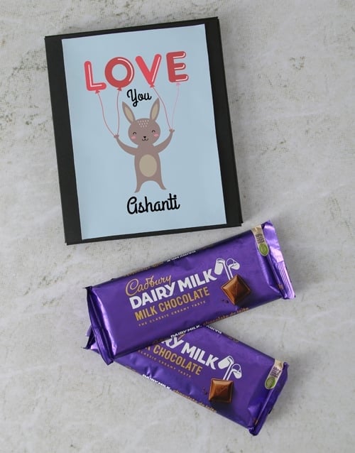 Personalised The Best Cadbury Card (standard)