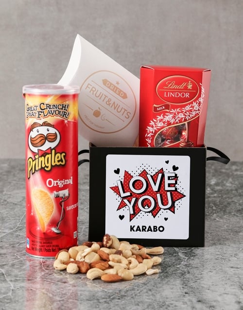 Personalised Love You Pop Art Box (standard)