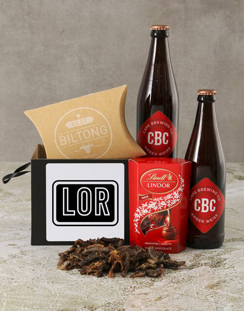 Personalised Dark Delights Beer Box