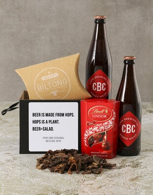 Personalised Salad Beer Box